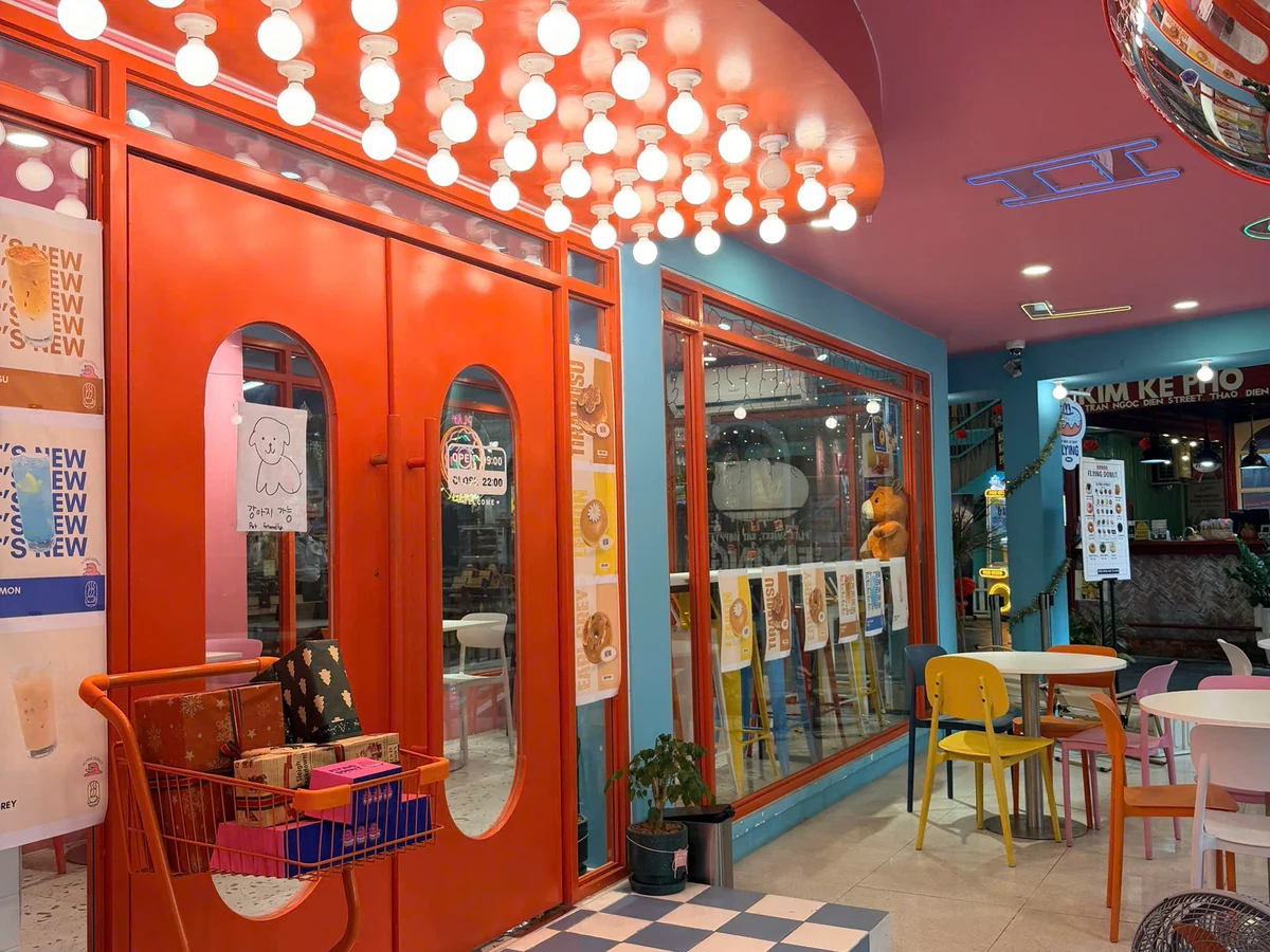 Inside the shop